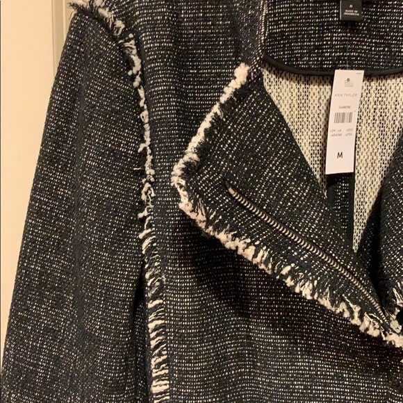 Ann Taylor Tweed Moto Jacket - Picture 4 of 4